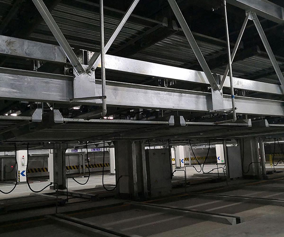 碧江区两层机械式立体停车设备改造