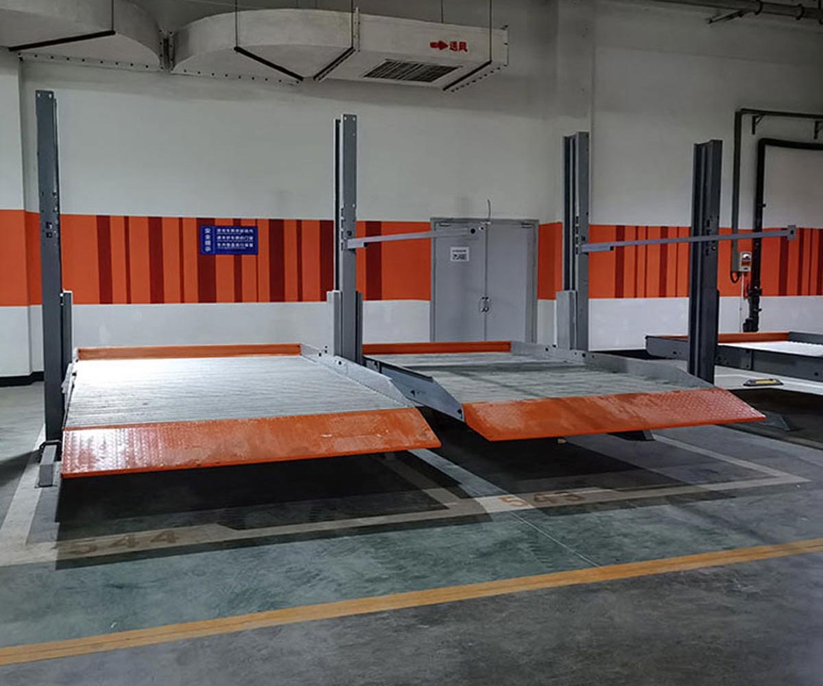 宁县升降平移式机械式停车库安装