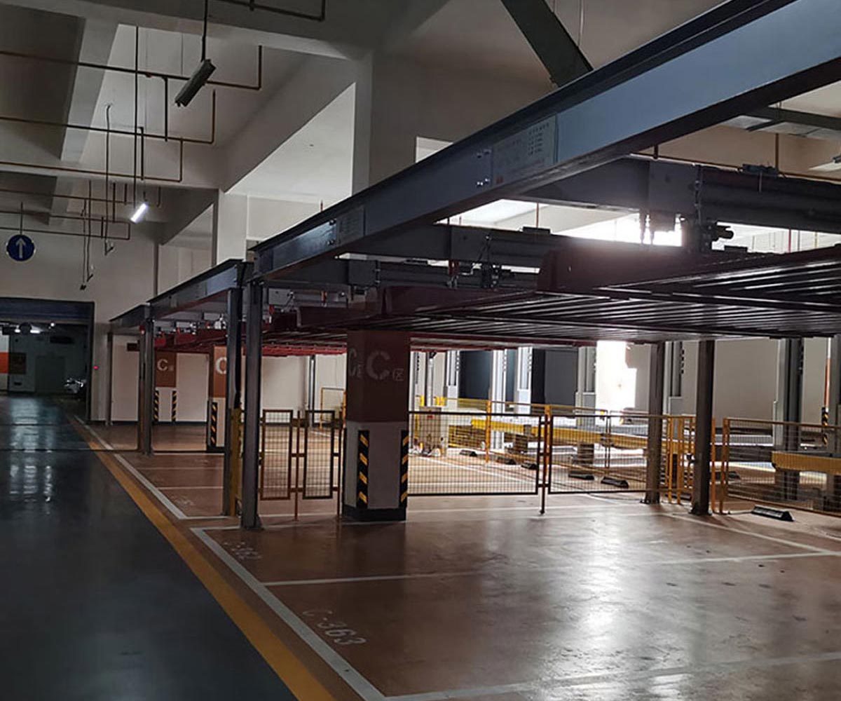 长寿区两层PSH型立体停车场维保