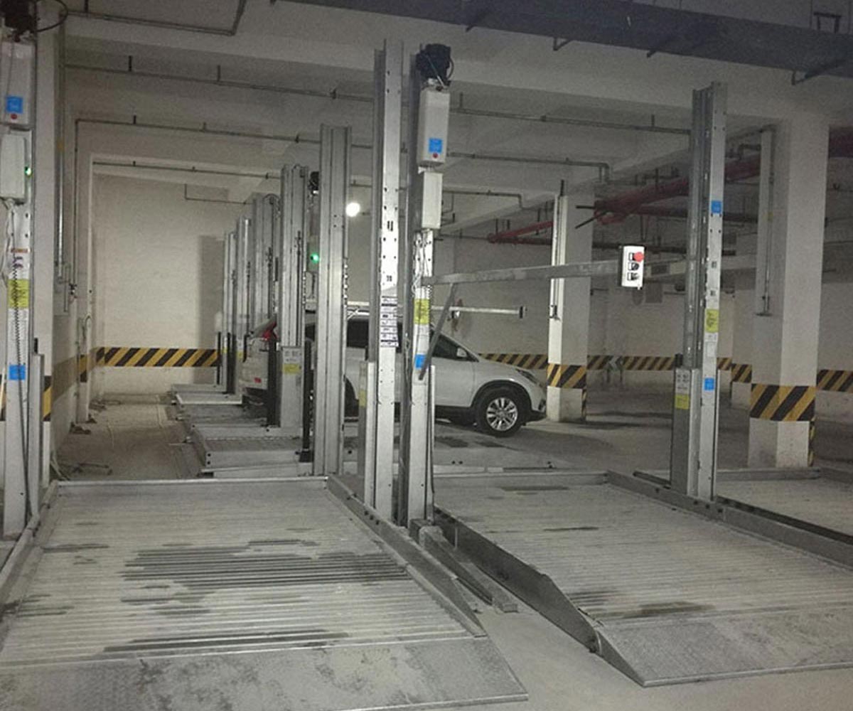 两柱简易升降类立体车位长租