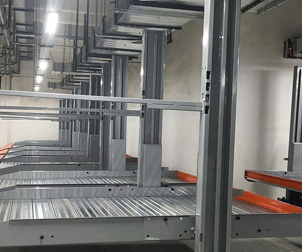 播州区2层简易升降类机械停车设备改造