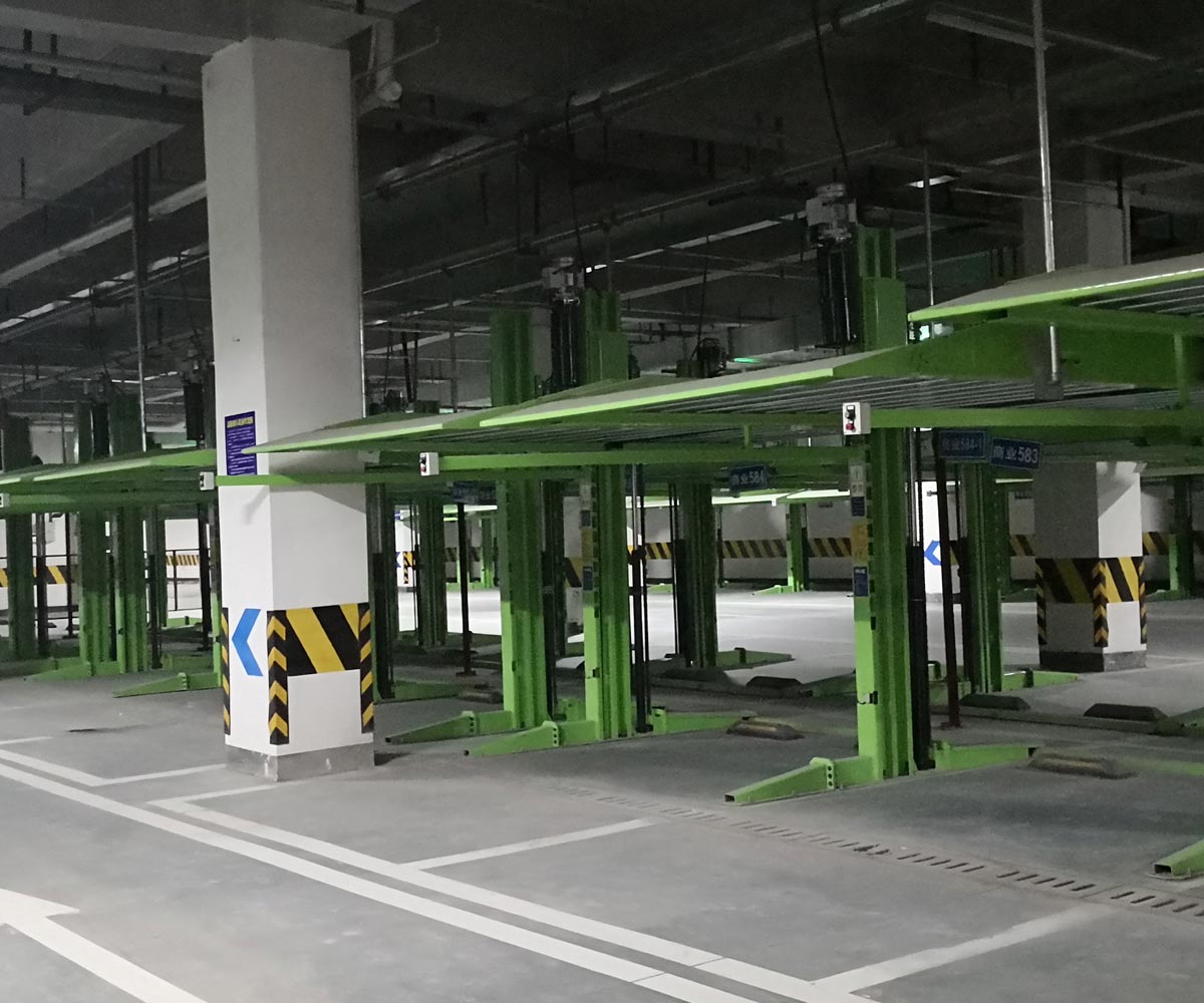 绥江县两柱简易式机械式停车库