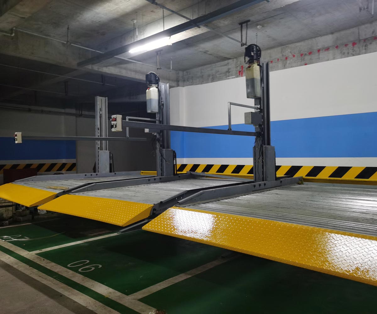 贵州省2柱机械式停车库