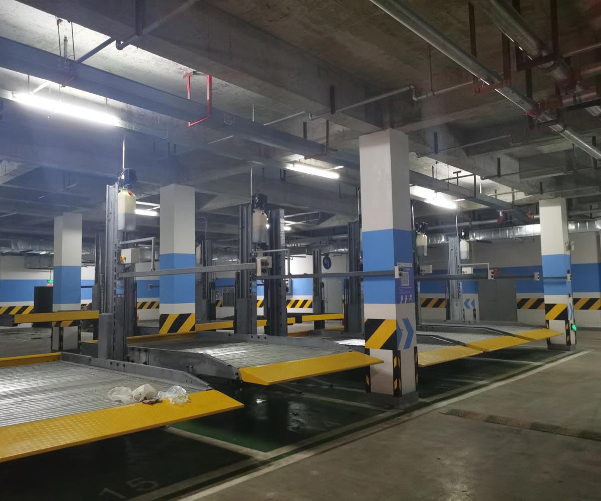 沙市区四柱机械式停车设备
