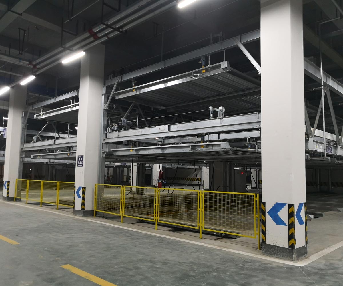 平乐县PSH5五层升降横移机械式立体停车库